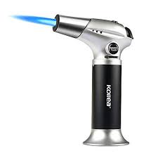 The best mini kitchen blow torches. Butane Torch Kollea Kitchen Blow Torch Refillable Cooking Torch Lighter Mini Creme Brulee Torch With Safety Lock Creme Brulee Torch Torch Light Cooking Torch