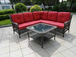 Finally, if you want to get new and the latest pictures related to backyard patio furniture ideas, please follow us with bookmark this site, we try our best to give you a daily update with new and fresh pictures. Backyard Creations Canton Red Sectional Seating Patio Set At Menards