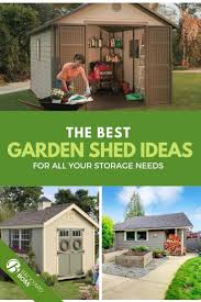 Many storage sheds are built with wooden walls and usually concrete foundation. The Best Garden Shed Ideas For All Your Storage Needs Garden Shed Landscaping Tools Amazing Gardens