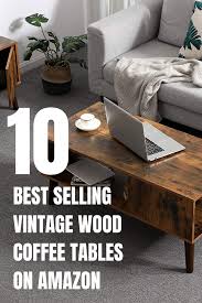 * this is a fruit bowl itself, but it is actually a container that can contain whatever you want. 10 Best Selling Retro Vintage Industrial Wood Coffee Table On Amazon Coffee Table Living Room Coffee Table Coffee Table Wood