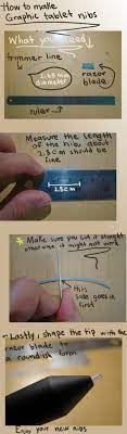 How To Make Your Own Graphic Tablet Nibs By L Gray L Deviantart Com On Deviantart Tablet Computer Drawing Wacom