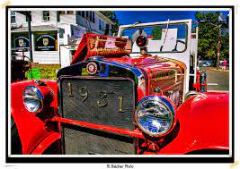Red Fire Truck From 1931 At South Meriden Classic Car Show In Ct 2048 1453 Classic Car Show Fire Trucks Classic Cars