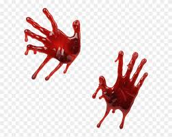 Set of black silhouettes of knives. Handprint Drawing Blood Blood Hands Clipart 657752 Pinclipart