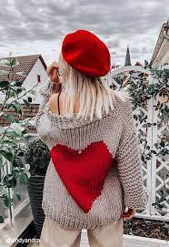 Key To My Heart Hand Knit Chunky Cardigan Retro Indie And Unique Fashion