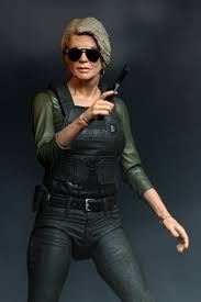 An augmented human and sarah connor must stop an advanced liquid terminator from hunting down a young girl, whose fate is critical to the human race. Terminator Dark Fate 7 Scale Action Figure Sarah Connor Necaonline Com