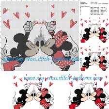 Check spelling or type a new query. Minnie And Mickey Mouse Cross Stitch Pattern Free Cross Stitch Patterns Simple Unique Alphabets Baby