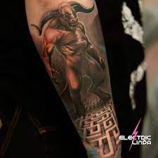 My Minotaur And His Maze D Maze Tattoo Minotaur Tattoo Bull Tattoos