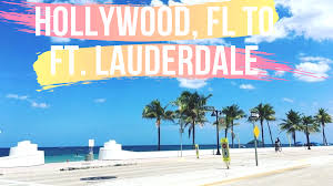 How far is hollywood florida from south beach. Driving Tour From Downtown Hollywood Fl To Fort Lauderdale Fl Including Las Olas Lauderdale Fort Lauderdale Downtown Fort Lauderdale