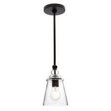 Feiss Urban Renewal 1 Light Oil Rubbed Bronze Pendant P1261orb The Home Depot Bronze Pendant Light Feiss Urban Renewal Small Pendant Lights