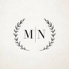 Custom Rustic Wedding Monogram Design Custom Wedding Logo Etsy Wedding Branding Wedding Logo Monogram Wedding Logos