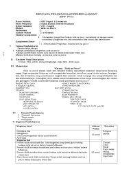 Sebuah pidato yang dipersiapkan dengan matang mencegah penampilan yang buruk; Rpp Kelas Viii
