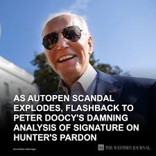 As Autopen Scandal Explodes, Flashback to Peter Doocy's Damning Analysis of  Signature