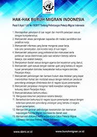 Jokowi setuju revisi aturan sistem upah buruh. Apa Saja Hak Buruh Migran Indonesia Dalam Uu No 18 Tahun 2017 Sbmi