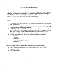 This Is A Group Assignment For Students Involved In A Theatre Tech Or Production Course Resume Template Teaching Drama Cover Letter Example Templates
