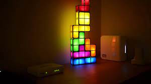 Tetris Stackable Led Night Light Led Night Light Game Room Design Lamp