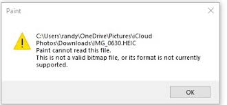 Thankfully, the windows 10 april 2018 update made it easier to open heic format images by. Paint Paint 3d Can T Open Heic Files Microsoft Community