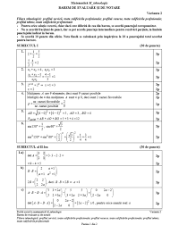 Mai jos, puteți găsi baremele la proba de matematică. Subiecte Bac 2017 Matematica Subiecte Si Barem De Corectare Numere Complexe Geometrie Logaritmi Partea I Stirileprotv Ro