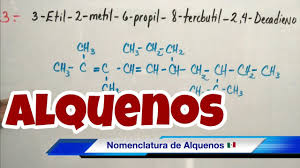 Nomenclatura De Alquenos Bien Chido Youtube