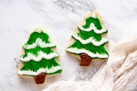 These christmas cookie recipes are not only beautiful and delicious but some of them are very easy to make too. Homemade Sugar Cookies Christmas Tree With Homemade Icing