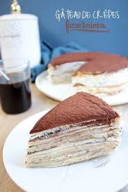 Gateau De Crepes Facon Tiramisu Gateaux Et Desserts Gateau De Crepes Sale Crepes Tiramisu