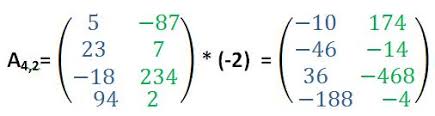 Dies ist eine multiplikation im sinne der linearen algebra. Matrizenrechnung Aufgaben