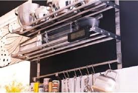 Nobody will believe that a stainless steel kitchen rack shelf can make a kitchen look larger. 6934439709354 Ikea Grundtal Kitchen Shelf Rack Set Stainless Steel