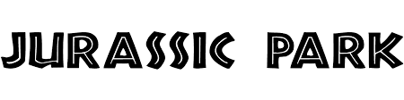 Portail des communes de france : Jurassic Park Font Download Famous Fonts