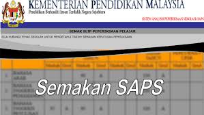 Saps Ibu Bapa 2020 Semakan Keputusan Peperiksaan Online