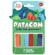 How to make a dinosaur out of clay.subscribe to the our channel ht. Patagom Eraser Clay Make Diy Erasers 6 Loaves Dinosaurs X1 Perles Co