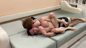 Trampling and headscissors sporty girl YJRGN