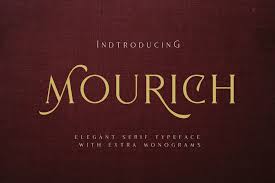 In order to create lobster font without downloading, lobster font free generator is used. Mourich 243470 Regular Font Bundles Elegant Font Elegant Serif Fonts Serif Fonts