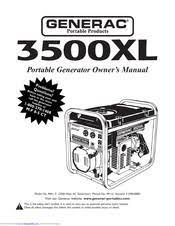+generac 3500xl caburetor adjustment : Generac Power Systems 3500xl Manuals Manualslib