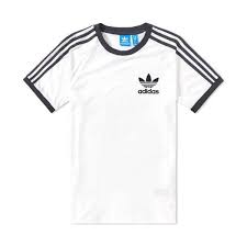 Black And White Adidas T Shirt Women S Adidas California Tee White Black Liked On Polyvore Featuring Tops T Shirts Black And White To Slim Fit Mens Shirts Mens Retro Shirts Tee Shirt Fashion