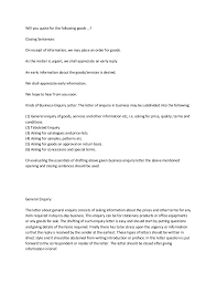 Guide, letter example, grammar checker, 8000+ letter samples. Write An Inquiry To Ask For More Information Concerning A Product Bus