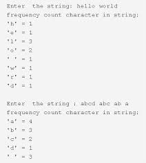 This function iterates over the if yes, it returns true, indicating the alphabets are in order, otherwise returns false, indicating the alphabets. C Program To Count Frequency Of Each Character In String C Programs