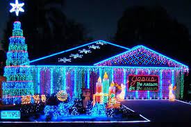 Ron From Kissimmee Fla Nominee For Best Private Lights Display Http Www 10best Com Exterior Christmas Lights Christmas House Lights Blue Christmas Lights