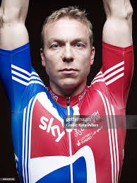 Track cyclist Chris Hoy is photographed for the Guardian