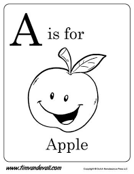 A Is For Apple Letter A Coloring Page Pdf Apple Coloring Pages Letter A Coloring Pages Alphabet Coloring Pages