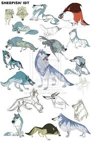 How To Draw Anime Animals Step By Step Anime Dragoart Learn How To Draw Anime Animals A Wolf Character Character Design Animation Character Design References