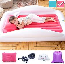 Sleepah Inflatable Toddler Travel Bed Inflatable Portable Bed Air Mattress Set Blow Up Matt Toddler Travel Bed Inflatable Toddler Bed Portable Toddler Bed