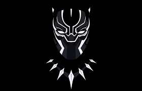 Wallpaper Marvel Black Panther Wallpaper Black Background Minimalism Black Panther Hd Wallpaper Black Panther Marvel Black Panther