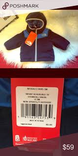 Nwt North Face Baby Boy Reversible Jacket Get Cozy Little