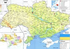 Карта украины подробно по областям с городами и селами. Podrobnaya Karta Ukrainy 2021 Na Russkom Yazyke S Oblastyami I Gorodami Turister Ru