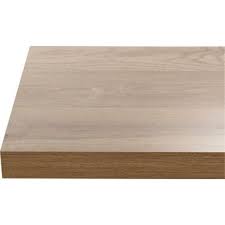 Plan De Travail Droit Stratifie Chene Boreal 300 X 65 Cm Ep 37 Mm Plan De Travail Stratifie Plan De Travail Plan De Travail Inox