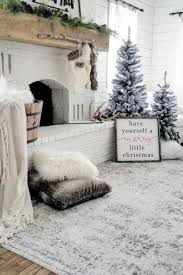 24 Winter Wonderland Home Decor Ideas Comfydwelling Com Winter Wonderland Home Snowy Christmas Tree Christmas Decorations Living Room Christmas Fireplace