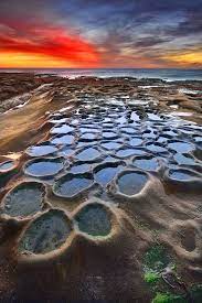 Tide Pools Sunset Tide Pools Tropical Island Beach Amazing Sunsets