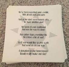 Maybe you would like to learn more about one of these? Honeymoon Fund Poem Honeymoon Fund Honeymoon Fund Poem Honeymoon Fund Wording