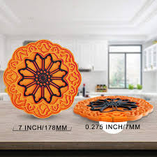 The original fatboy mini bmx is a company based out of california. 3 Pack 1 Datyson Multi Use Hot Pads Kitchen Trivets For Hot Pan And Pot Holder With Flower Carving Heat Resistant 7 Inch Extra Thick Round Counter Mats Silicone Trivet Mat Set For
