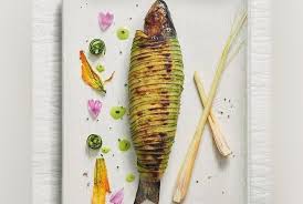 Truite Farcie En Robe De Courgette Beurre Blanc Citronnelle Recette Beurre Blanc Citronnelle Truite