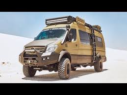 Insane Off Road Van Conversion An In Depth Look At The Ultimate Custom Campervan Youtube Benz Sprinter Sprinter Camper Mercedes Sprinter